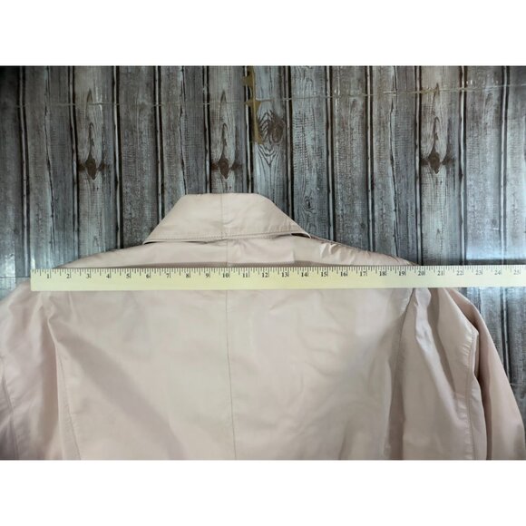 Gino di Giorgio Dolman Bat Wing Sleeve Leather Jacket sz M color Pink VTG  80's - Picture 5 of 14